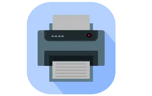 Printer Support Illustration